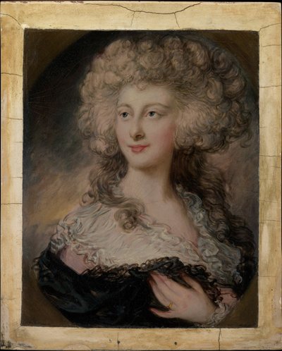 Anne Elizabeth Cholmley (1769-1788), in seguito Lady Mulgrave da Gainsborough Dupont