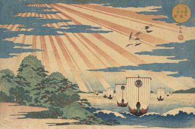 Tempozan Man-sen Nu-shin no Zu, 1838 da Gakutei