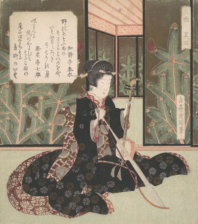 Trio, Parte Terza, 1786-1868 da Gakutei
