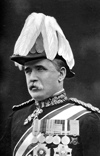 Field Marshal Sir John DP French, soldato britannico, Prima Guerra Mondiale, 1914 da Gale and Polden