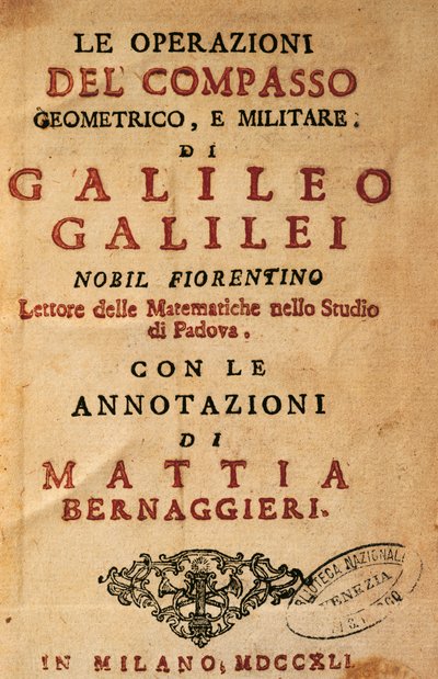 Pagina del titolo di 