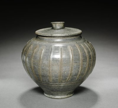 Vaso con coperchio, 100s da Gallo Roman