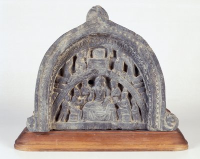 Educazione di Buddha da Gandhara School
