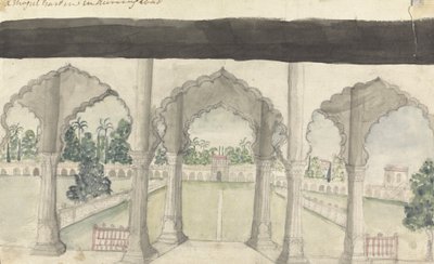 Un giardino mongolo ad Aurungabad da Gangaram Chintaman Tambat