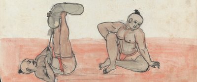 Una coppia di Jeyties da Gangaram Chintaman Tambat