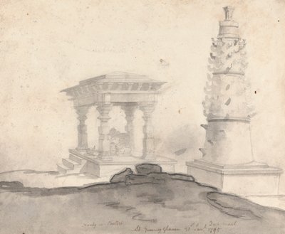 Colonna di Illuminazione da Gangaram Chintaman Tambat