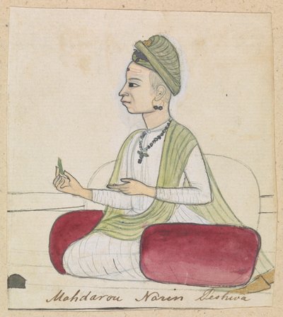 Mahdorou Narin Peshwa da Gangaram Chintaman Tambat
