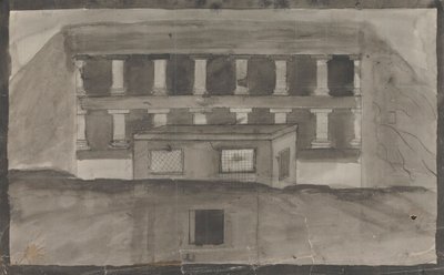 Ingresso del tempio, Ellora da Gangaram Chintaman Tambat