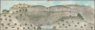 La cascata di Doomar Leyna, asciutta tranne che durante le piogge da Gangaram Chintaman Tambat