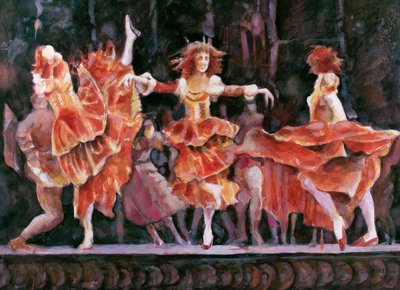 Scena da Romeo e Giulietta, Royal Ballet, Covent Garden da Gareth Lloyd Ball