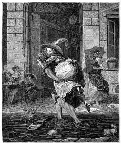 Passaggio attraverso la tempesta, 1885 da Garnier
