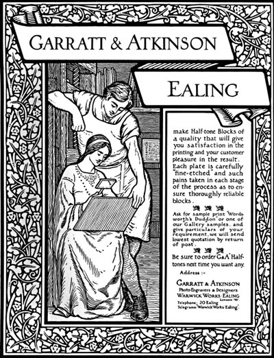 Annuncio di Garratt & Atkinson, 1907 da Garratt and Atkinson