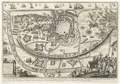 Assedio di Ostenda, 1601 da Gaspar Bouttats