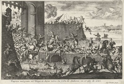La furia francese ad Anversa, 1583 da Gaspar Bouttats