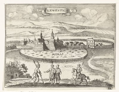 Vista di Levice da Gaspar Bouttats