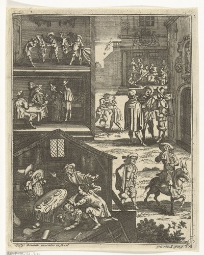 Vizi dei giovani da Gaspar Bouttats