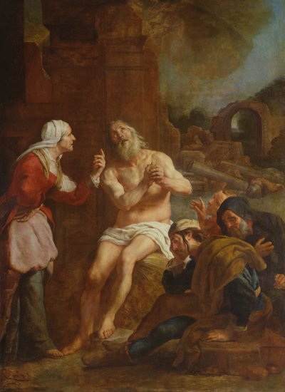 Giobbe di fronte alle avversità, 1619 da Gaspar De Crayer