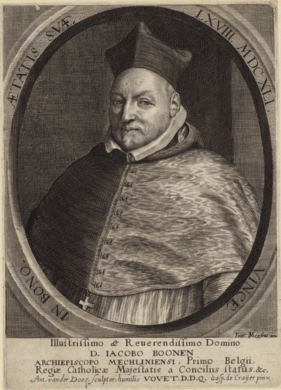 Ritratto di Jacob Boonen da Gaspar De Crayer