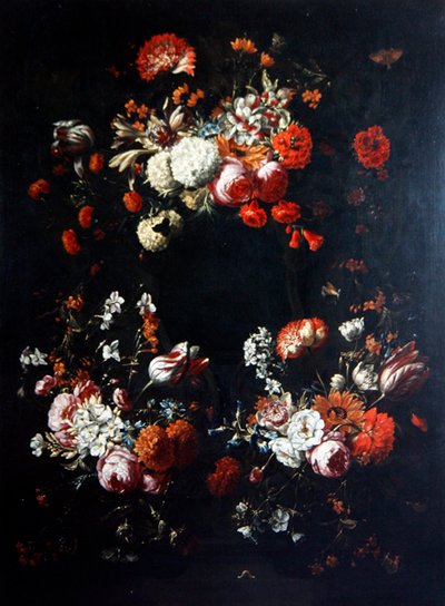 Un pezzo di fiori da Gaspar Pieter II Verbruggen