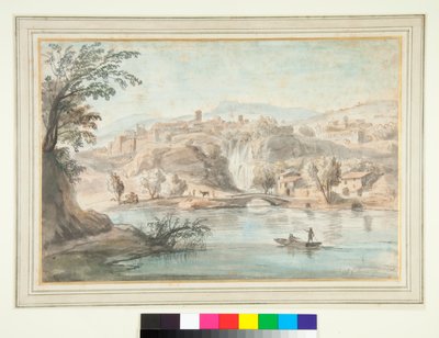 Paesaggio a Tivoli da Gaspar van Wittel