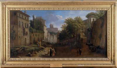 Via Capo le Case da Gaspar van Wittel