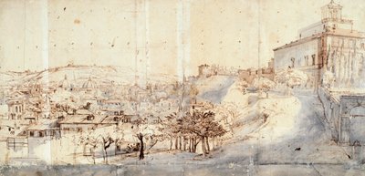 Villa Medici a Roma da Gaspar van Wittel