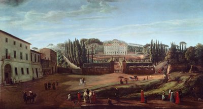 Villa Aldobrandini da Gaspar van Wittel