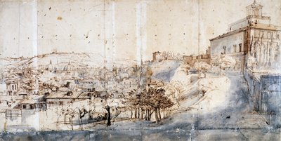 Villa Medici a Roma da Gaspar van Wittel