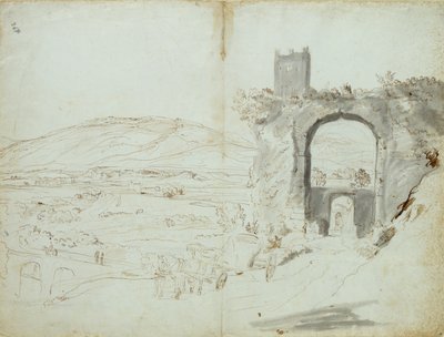 Veduta di Tivoli da Gaspar van Wittel