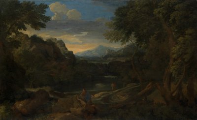 Paesaggio immaginario da Gaspard Dughet