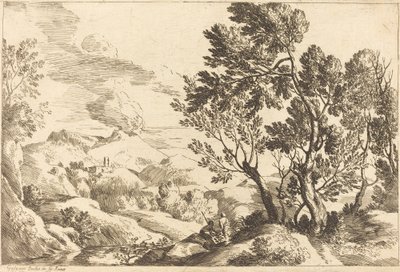 Paesaggio romano da Gaspard Dughet