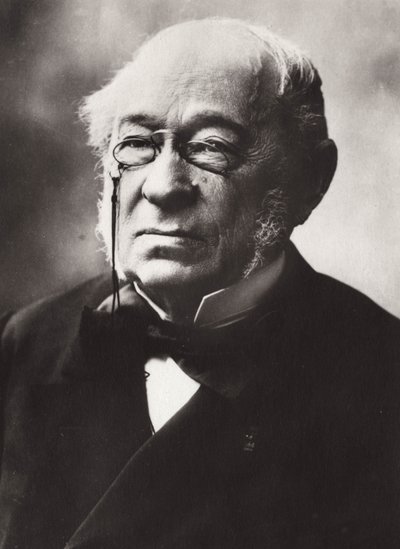 Johann Strauss Jr. (1825-1899), musicista austriaco. di Nadar da Gaspard Felix Tournachon Nadar