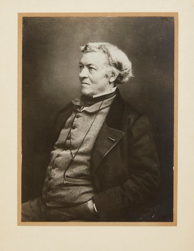 Ritratto di Jean-Baptiste Camille Corot da Gaspard Félix Nadar