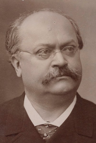 Ritratto del compositore Charles Lecocq da Gaspard Félix Nadar
