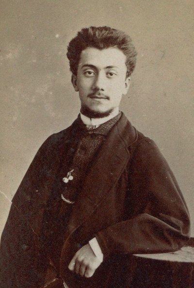 Ritratto del compositore Alexandre Luigini 1850-1906 da Gaspard Félix Nadar