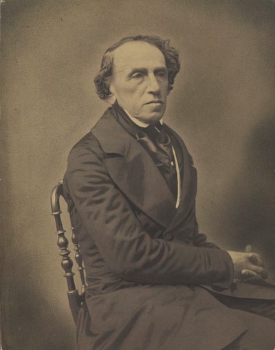 Ritratto del compositore Giacomo Meyerbeer 1791-1864, 1853-1854 da Gaspard Félix Nadar