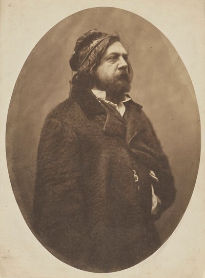 Ritratto del poeta Théophile Gautier 1811-1872, ca 1856 da Gaspard Félix Nadar
