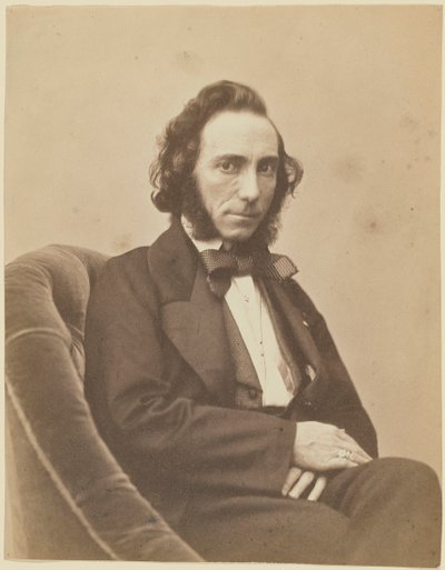 Ritratto del violinista e compositore Ernesto Camillo Sivori, 1854-1855 da Gaspard Félix Nadar