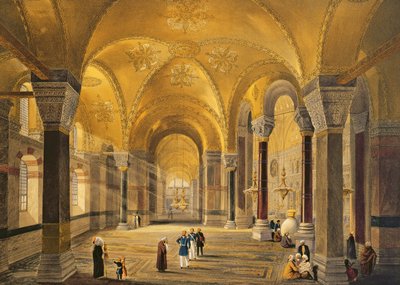 Haghia Sophia, tavola 12: la Galleria Meme nell