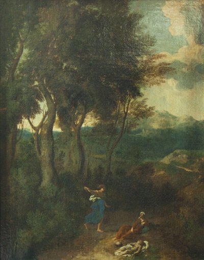Agar e Ismaele da Gaspard Poussin Dughet