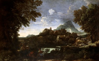 Paesaggio con Rinaldo e Armida da Gaspard Poussin Dughet