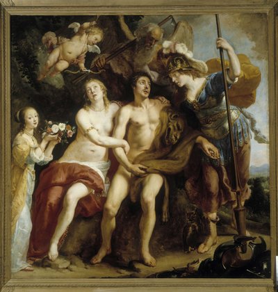 Ercole, Onfale e Minerva da Gaspard de Crayer