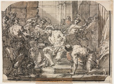 Flagellazione di Cristo, c. 1750-55 da Gaspare Diziani