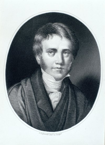 Sir John Herschel, astronomo e scienziato, 1810s da Gaspare Gabrielli
