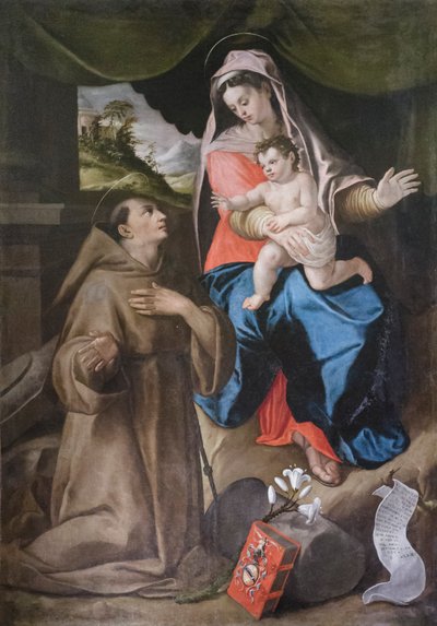 Madonna col Bambino e Sant