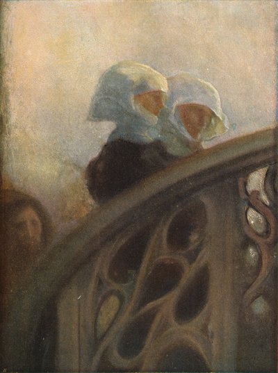 Studio di suore, c1896 da Gaston La Touche