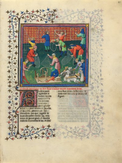 Libro di caccia da Gaston Phoebus