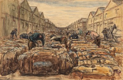 I moli del cotone. Porto di Le Havre da Gaston Prunier