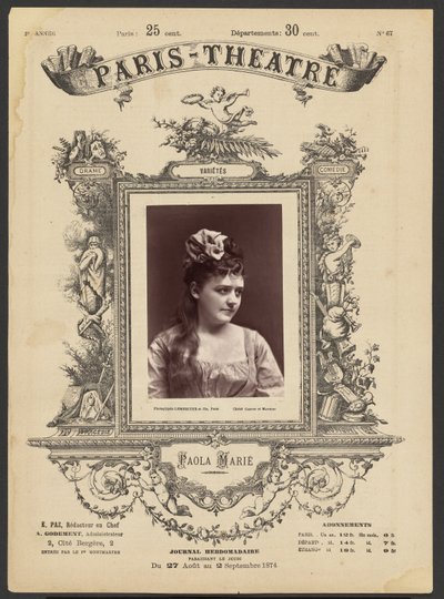 Paris Theatre: Paola Marie da Gaston and Mathieu and Cie.