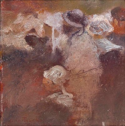 Schizzo di figure in Bretagna da Gaston de la Touche